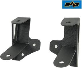 img 3 attached to 🔦 EAG Dual Work Light Bar A-pillar Mounting Brackets for 2007-2018 Wrangler JK 2DR 4DR - Pack of 2