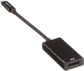 img 1 attached to 💻 Черный адаптер DisplayPort к USB 3.1 Type-C от Amazon Basics