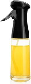 img 4 attached to 🥗 210ml Oil Sprayer Mister for Cooking & Air Fryer | Ergonomic Trigger Spritzer Bottle | Olive Oil Dispenser for Kitchen Grilling, Roasting, Baking, Salad | 1Pack