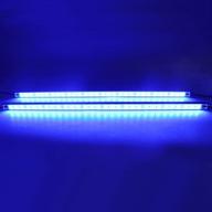 ledenet 20-inch blue aluminum aquarium led strip with 30 leds and waterproof ip67 logo