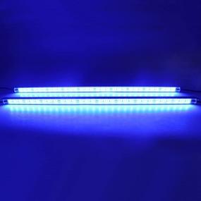 img 4 attached to LEDENET 20-inch Blue Aluminum Aquarium LED Strip with 30 LEDs and Waterproof IP67