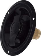 💦 valterra a01-0178lf recessed water inlet - fpt, black: easy-to-install water inlet with recessed design logo