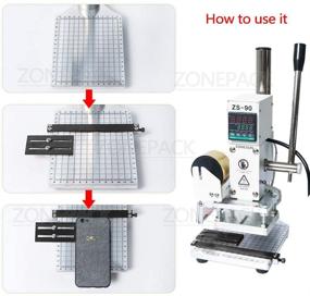 img 1 attached to ZONEPACK Stamping Flexible Character Positioning