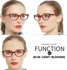 img 3 attached to 👓 OCCI CHIARI Progressive Multifocal Lady Reading Glasses: Anti Blue Light Computer Reader for Effective Eye Protection