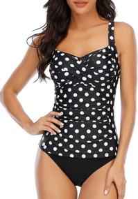 img 3 attached to Zeyubird Tankini Control Swimsuit Bathing Women's Clothing in Swimsuits & Cover Ups