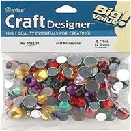 darice colors assorted sizes rhinestones logo