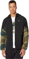 👕 adidas originals men's camouflage windbreaker logo