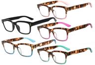 eyekepper stylish reading glasses 5 pack logo