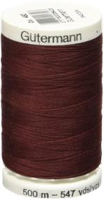 img 1 attached to Gutermann Sew All Thread 547Yd Burgundy