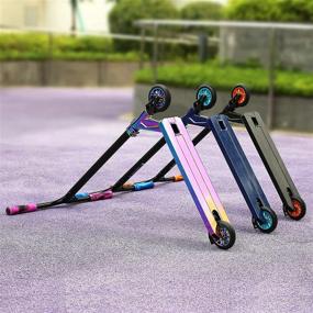 img 3 attached to 🛴 VOKUL Pro Trick Scooter: Ultimate Performance Freestyle Stunt Scooter for Boys Teens Adults and Kids - Beginner to Intermediate Level