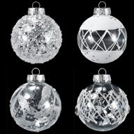 chichic christmas ornaments decorations shatterproof logo