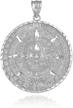 aztec mayan calendar pendant diameter women's jewelry logo