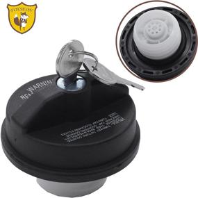 img 4 attached to 🔒 FOXSEON Locking Gas Cap: Secure and Compatible with Chry-sler Dodge Jeep Ram Vehicles - Challenger, Grand Caravan, Ram 1500, Cherokee, Wrangler & More - Replace 05278655AB, 5278655AB