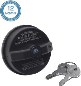 img 1 attached to 🔒 FOXSEON Locking Gas Cap: Secure and Compatible with Chry-sler Dodge Jeep Ram Vehicles - Challenger, Grand Caravan, Ram 1500, Cherokee, Wrangler & More - Replace 05278655AB, 5278655AB