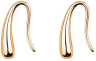 💧 sluynz 925 sterling silver teardrop drop earrings for women teen girls - droplet teardrop hook earrings logo