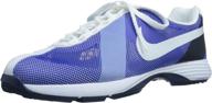 👟 nike golf women's nike lunar summer lite golf shoe 8.5 m us - hyper blue/violet force/white - stylish and high performance logo