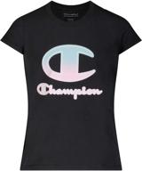 одежда для девочек champion heritage sleeve script heather - стильная и комфортная одежда для девочек. логотип