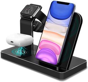 img 4 attached to XUNMEJ Wireless Charger Charging Phone Black