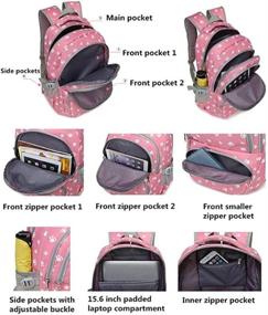 img 2 attached to 🎒 Adanina Backpack for Primary School Students: The Perfect Companion for Young Learners