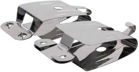 img 3 attached to 🎞️ Set of 4 Stainless Steel Film Clips with Lead Block for Straight Film Air-Dry in Darkroom | Processing Equipment for 135, 120 Roll Films, 35mm Negatives, and 4x5 Film Sheets