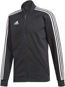 img 2 attached to 👕 Оставайтесь комфортными и стильными с курткой для тренировок adidas Tiro 19 для взрослых (TIRO19-JACKET)