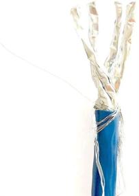 img 3 attached to 🔌 Monoprice Cat8 Network Cable - 1000ft - Blue, 40Gbps, 2GHz, S/FTP, Solid, 22AWG, Bare Copper - Entegrade Series