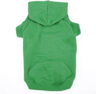 🐶 30-inch xxl green basic hoodie for dogs by casual canine логотип