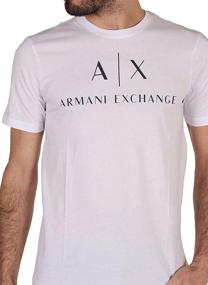 img 1 attached to 👔 Classic White Armani Exchange Men's