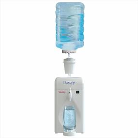 img 3 attached to 🌊 Little Luxury Vitality Mini Water Cooler with Built-in Filter