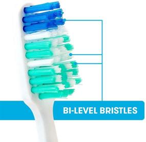 img 2 attached to 🦷 Efficient Dental Cleaning: REACH Advanced Design Adult Toothbrush, Firm, 7 Count