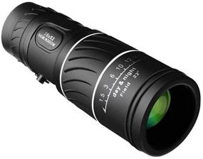 img 4 attached to 🔭 Explore Nature with our High Definition Monocular Telescope 16x52 - Waterproof, Portable, Perfect for Birds Watching, Wildlife, Hunting, Camping, Hiking, and Tourism