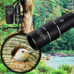 img 1 attached to 🔭 Explore Nature with our High Definition Monocular Telescope 16x52 - Waterproof, Portable, Perfect for Birds Watching, Wildlife, Hunting, Camping, Hiking, and Tourism