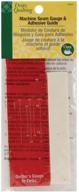 dritz 3094 quilting gauge: accurate 1/8-inch seam guide for precise quilting logo