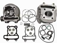 🛵 premium oriental power scooter 150cc gy6 engine rebuild kit with egr cylinder head and cylinder kit (157qmj) logo