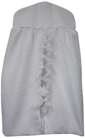 img 2 attached to Bedding Layered Diaper Stacker White