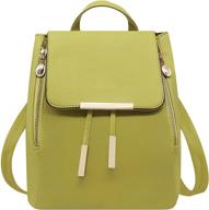 🎒 pahajim fashion leather backpack: stylish schoolbag, handbag, and wallet combo for women's fashion-forward lifestyle logo