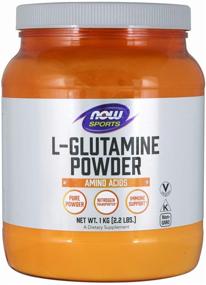 img 4 attached to 💪 Now Sports Nutrition: L-Glutamine Powder, Mega Pack of 35.2 Ounce (1 Pack)