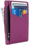 🔐 ybonne authentic minimalist wallets, card cases & money organizers with enhanced blocking technology logo