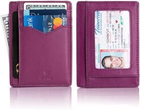 img 2 attached to 🔐 YBONNE Authentic Minimalist Wallets, Card Cases & Money Organizers with Enhanced Blocking Technology