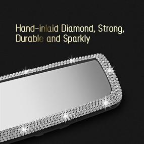 img 1 attached to Rhinestone Interior Accessories Wide Angle Diamonds