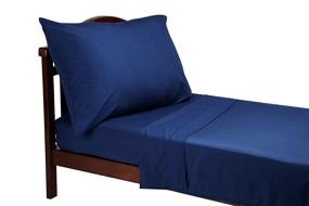 img 4 attached to Navy Toddler Sheet Set - A Comprehensive Solution for Your Kids' Bedding Needs