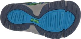 img 1 attached to Teva Girls Manatee Sandal Little Girls' Shoes for Athletic