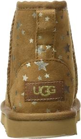 img 2 attached to 👦 Мальчики UGG Детские Классические Звездные Каштановые Ботинки - Обувь