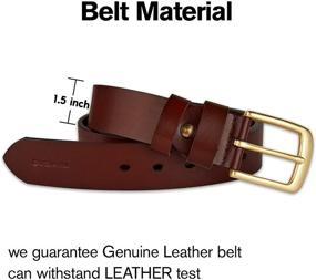 img 2 attached to PIYIDAO Genuine Leather Italian Buckle