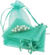 display organza drawstring jewelry wedding logo