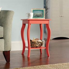 img 2 attached to 🌸 Stylish Sauder Harbor View Side Table in Desert Coral Finish: Perfect Accent for Your Living Space!