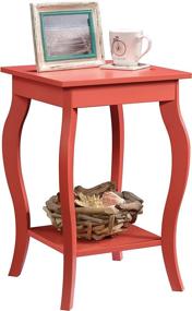 img 3 attached to 🌸 Stylish Sauder Harbor View Side Table in Desert Coral Finish: Perfect Accent for Your Living Space!