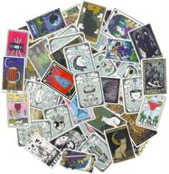 🔮 50pcs cute tarot laptop stickers for girls & teens, cool vinyl decal for water bottles, guitars, phones, computers, and travel cases logo
