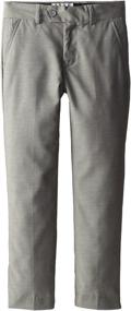 img 2 attached to Stylish and Comfy X N Y Boys Slim Classic Pant for Boys' Clothing