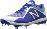 men's new balance l4040v4 👟 metal baseball shoes for athletic performance логотип